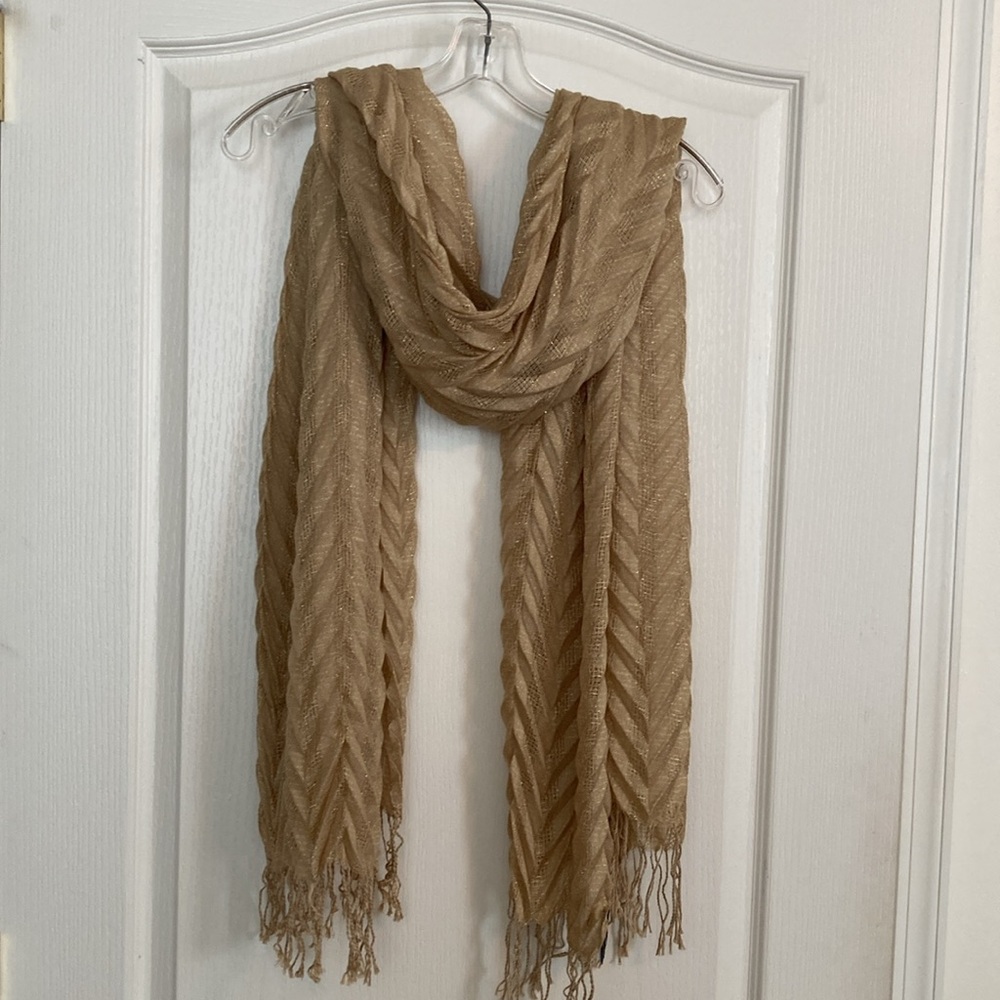 Jones New York Gold Shawl/Scarf